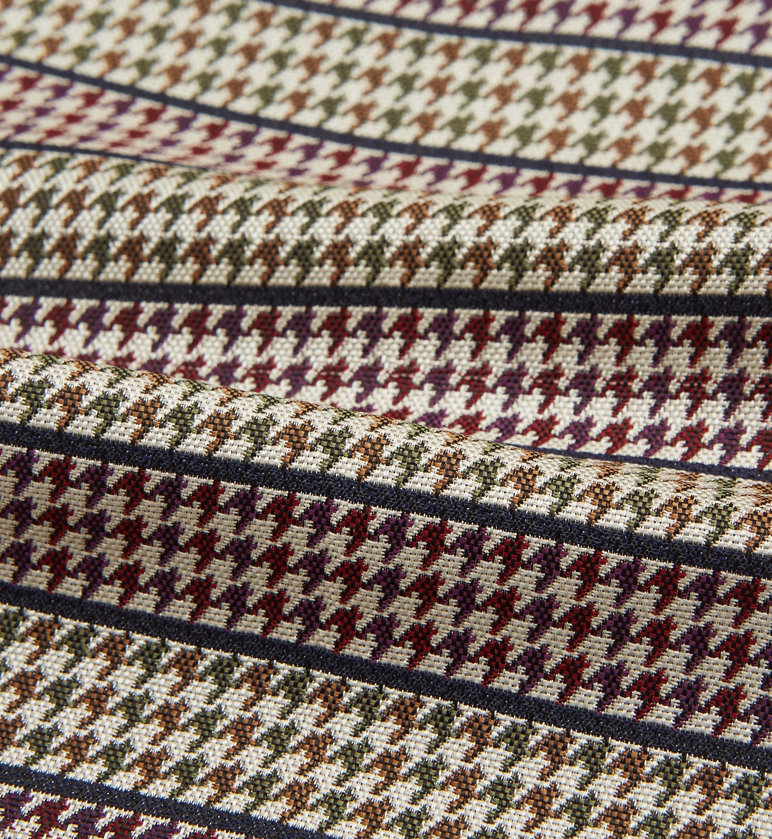 Image 4 of product Brown Puppytooth Silk Cravat