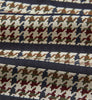 Brown Houndstooth Silk Cravat