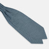 View 3 of product TIES ASCOTS MICRO SQUARED PRINTED SILK BLUE OS