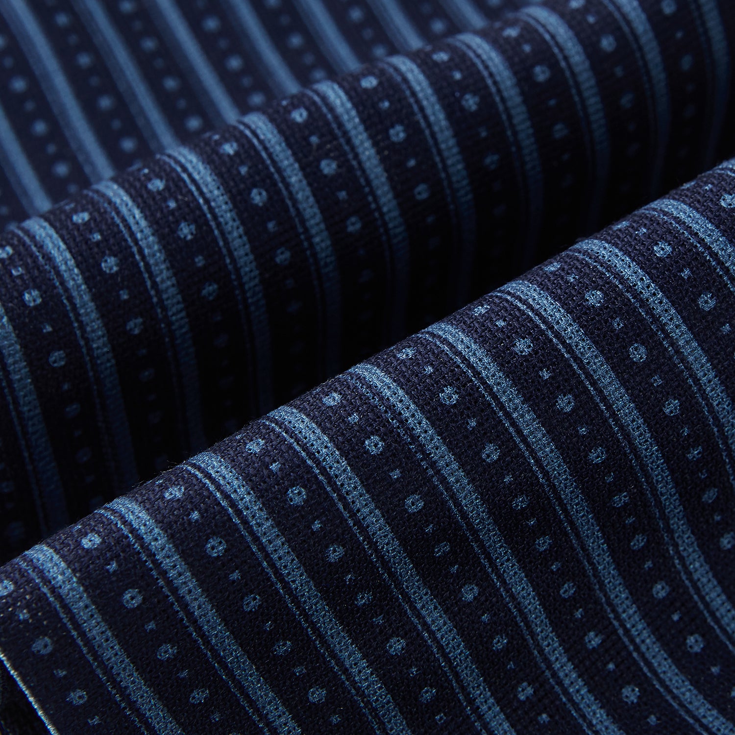 View 4 of product TIES ASCOTS STR AND DOT PRINTED SILK CHARCOAL OS