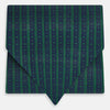 View 1 of product TIES ASCOTS STR AND DOT PRINTED SILK FOREST GREEN OS