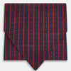 View 1 of product TIES ASCOTS STR AND DOT PRINTED SILK RED OS