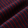 View 4 of product TIES ASCOTS STR AND DOT PRINTED SILK RED OS