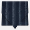 View 1 of product TIES ASCOTS DOT STRIPE PRINTED SILK NAVY OS