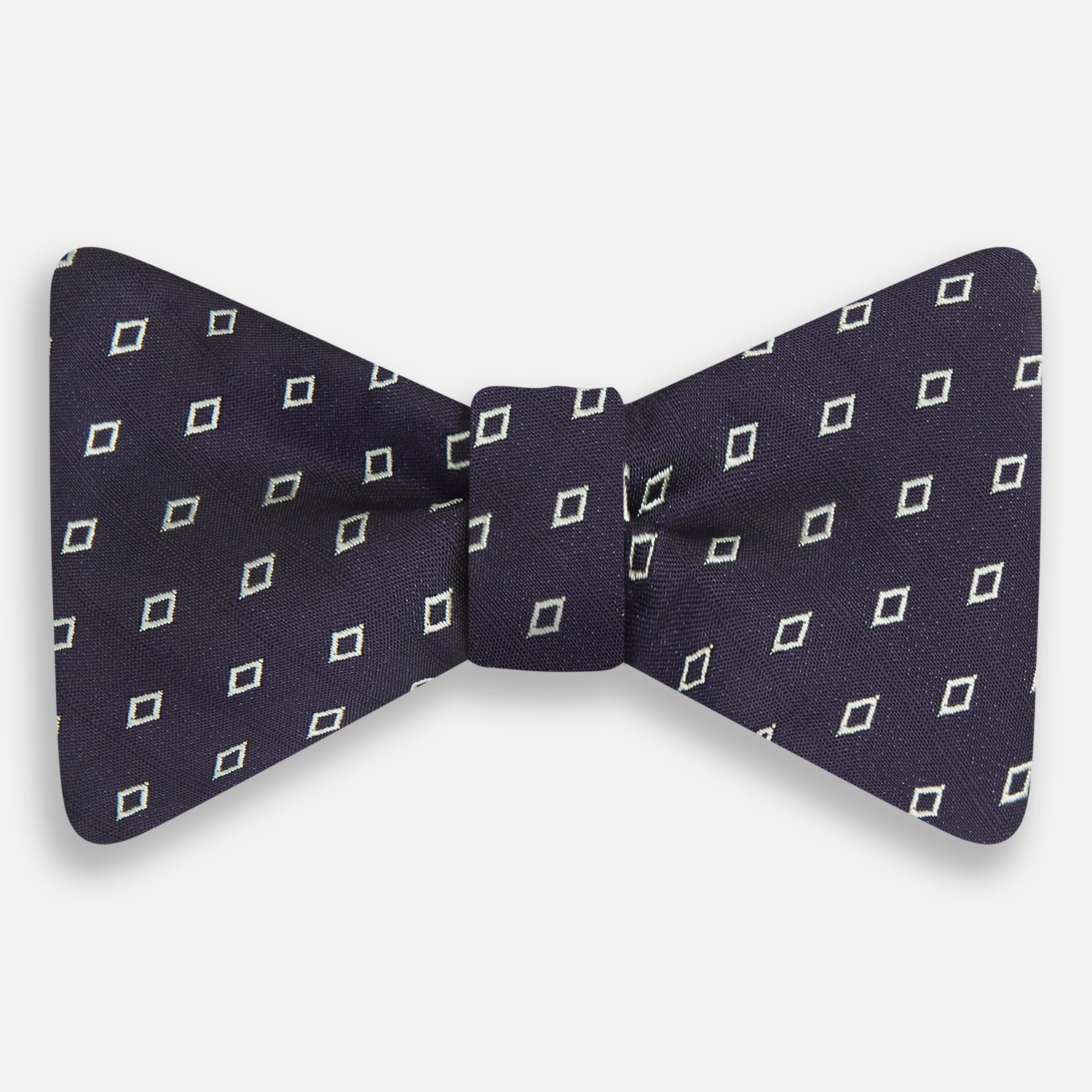 Image 1 of product Blue Diamond Silk Bow Tie