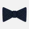 View 1 of product TIES BOWS CIRCLES DOTS PRNTD SILK SUPER DRK NVY OS