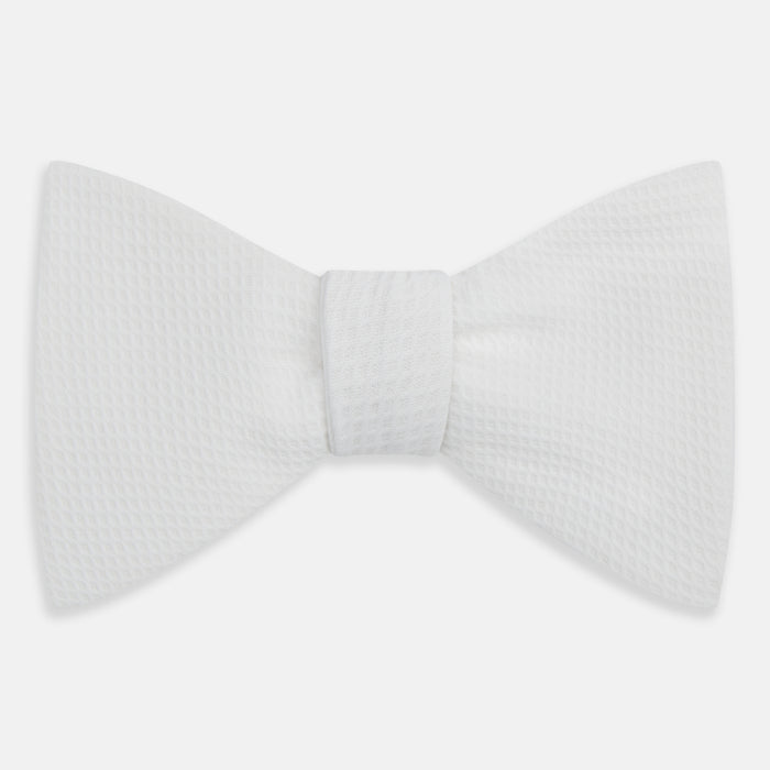 White Marcella Bow Tie