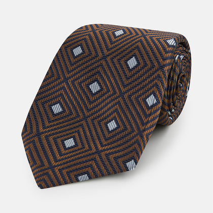 Tomorrow Never Dies Seven-Fold Silk Tie As Seen on James Bond Image 5