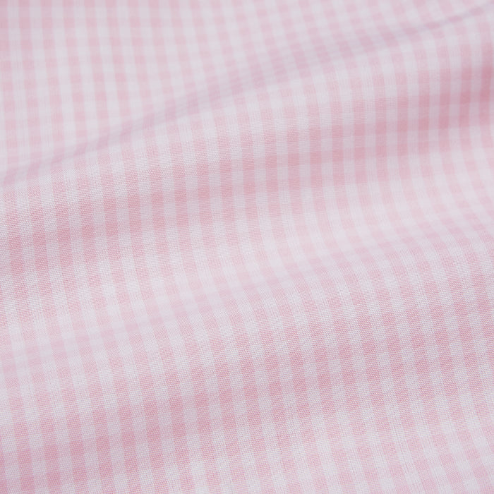 Pink Windowpane Check Mayfair Shirt Image 4