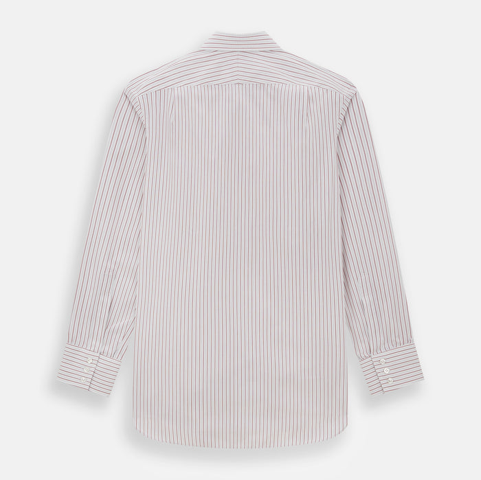 Red Graph Check Mayfair Shirt Image 2