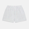 Pink Grid Check Godfrey Boxer Shorts