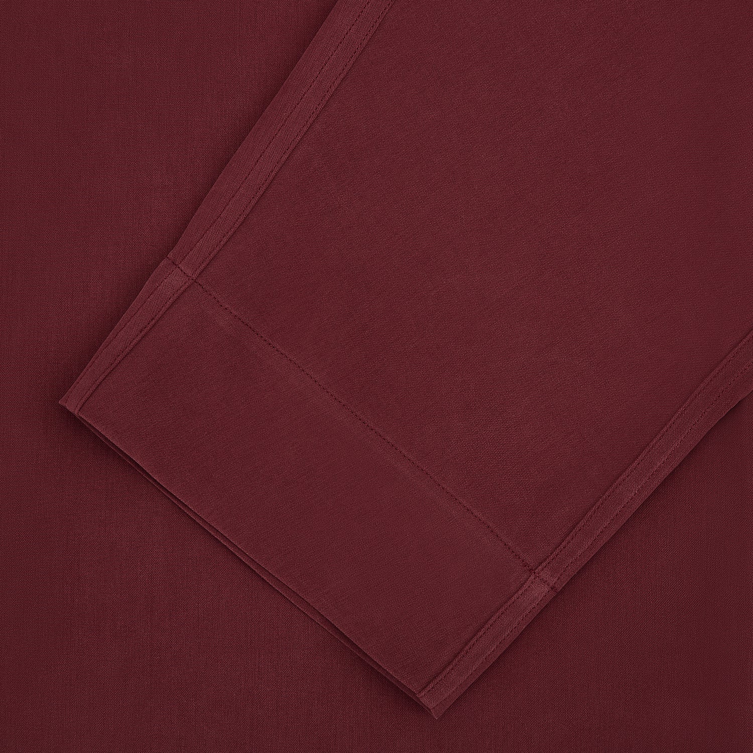 Burgundy Silk Pyjama Set