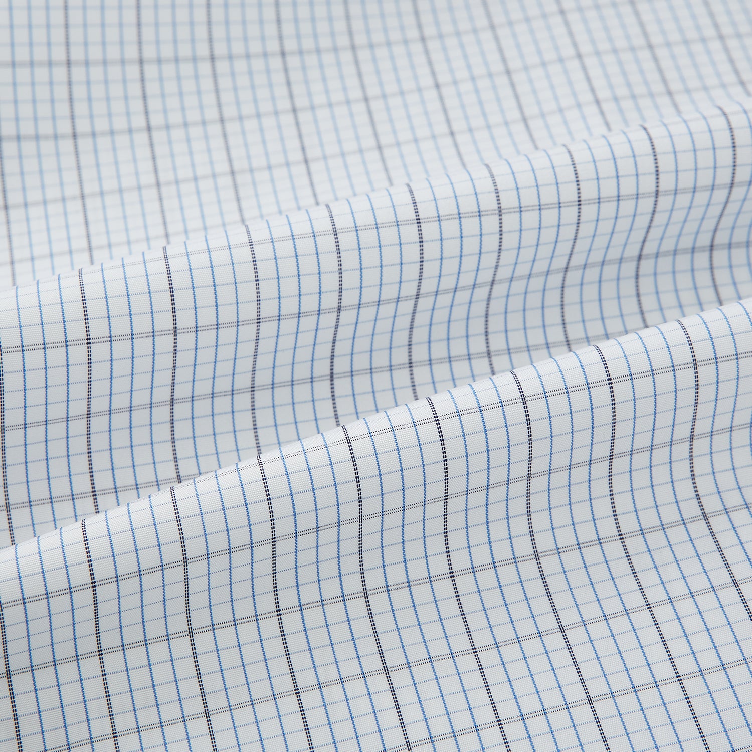 Image 6 of product Navy and Blue Multi Grid Check Mayfair Shirt