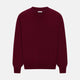 Burgundy Cashmere V-neck Jumper