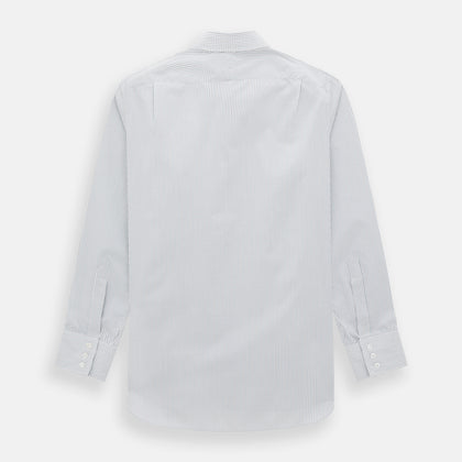 Forest Melange and Red Graph Check Mayfair Shirt Image 2