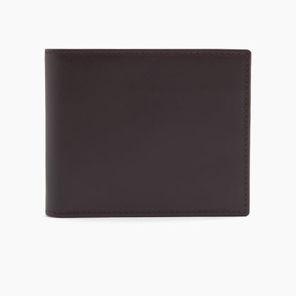 Brown Leather Billfold Wallet Image 2