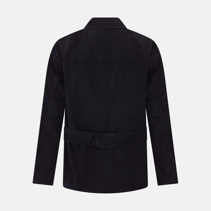 Navy Kingston Corduroy Caban Jacket Image 2