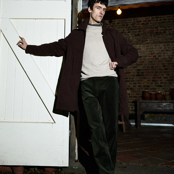 Burgundy Grayson Car Coat Image 1