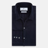 Navy Corduroy Windsor Shirt