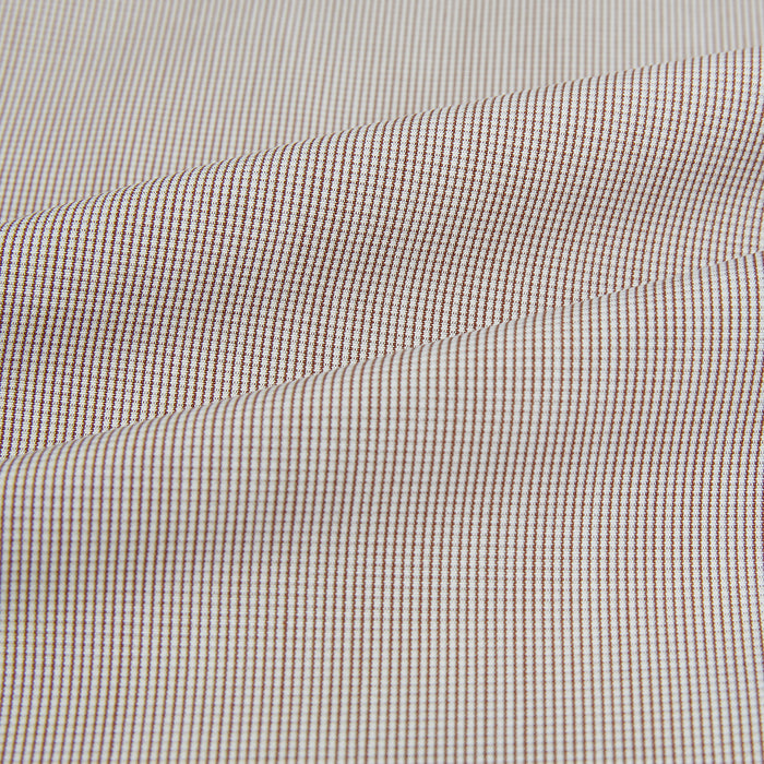 BROWN MICRO GRAPH CHECK WESTMINSTER SHIRT Image 7