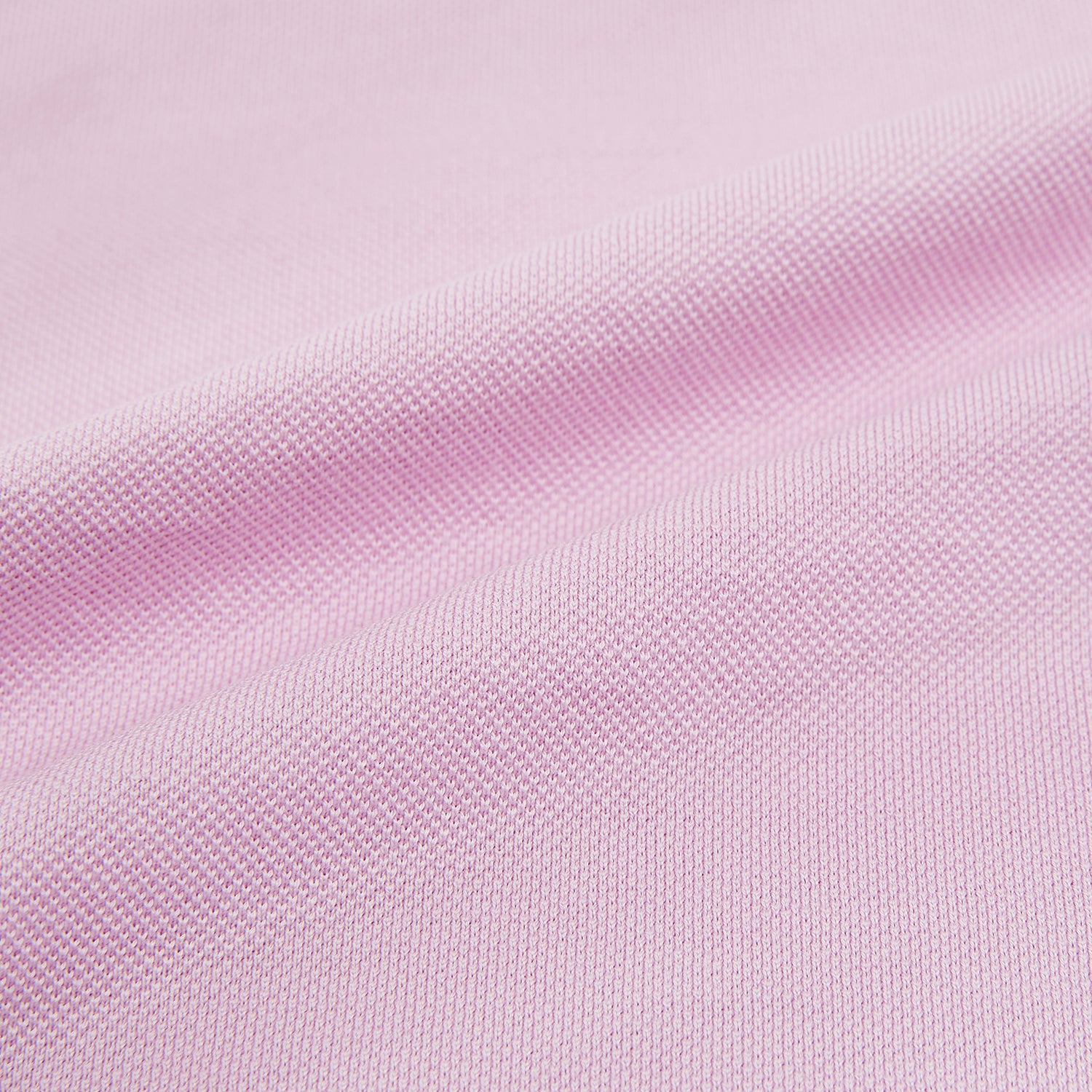 View 6 of product The Pink Rugby Polo Shirt by Turnbull & Asser features long sleeves, a collar, and V-neck opening in luxury cotton, shown flat on a white background.
