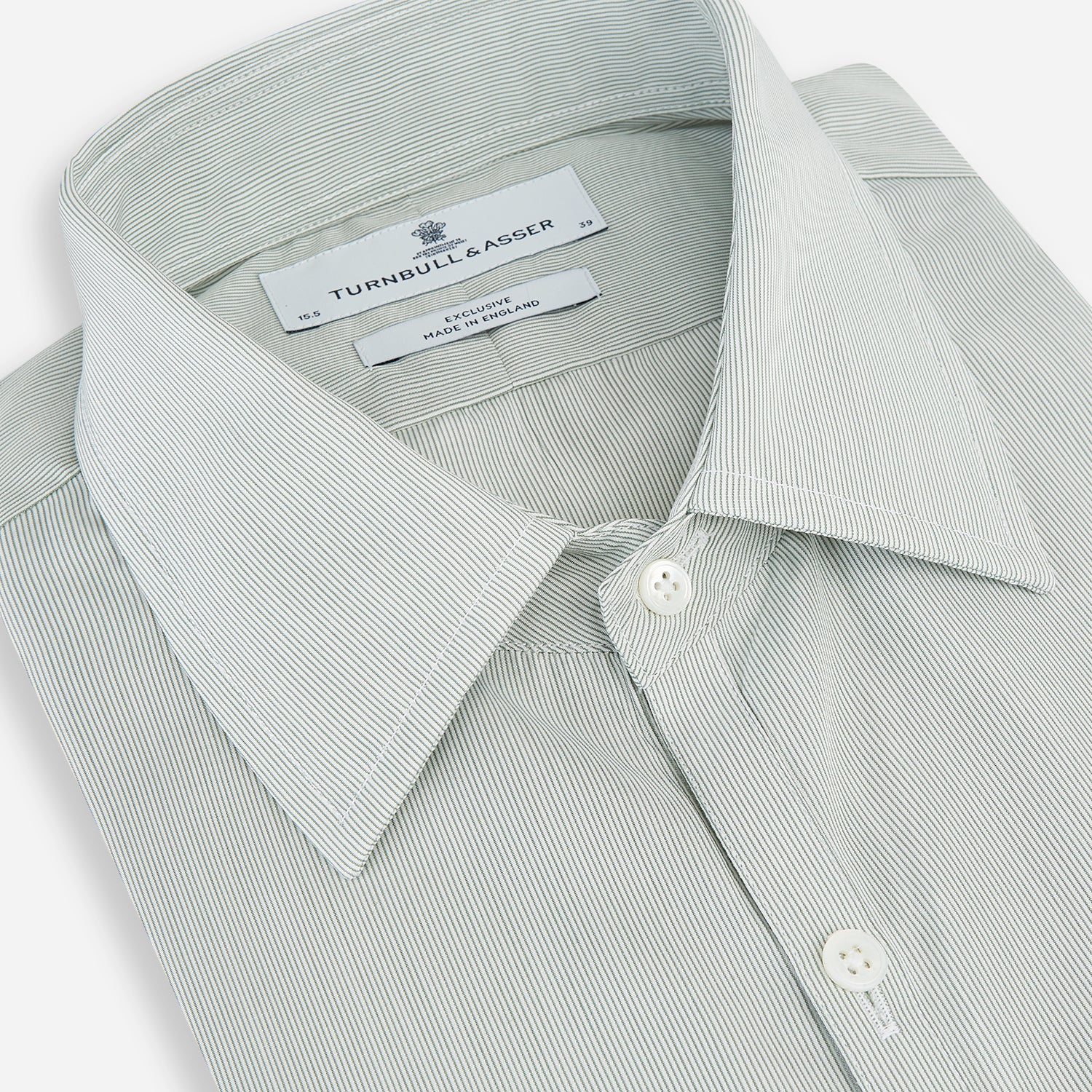 Image 2 of product Dark Green Hairline Stripe Westminster Shirt