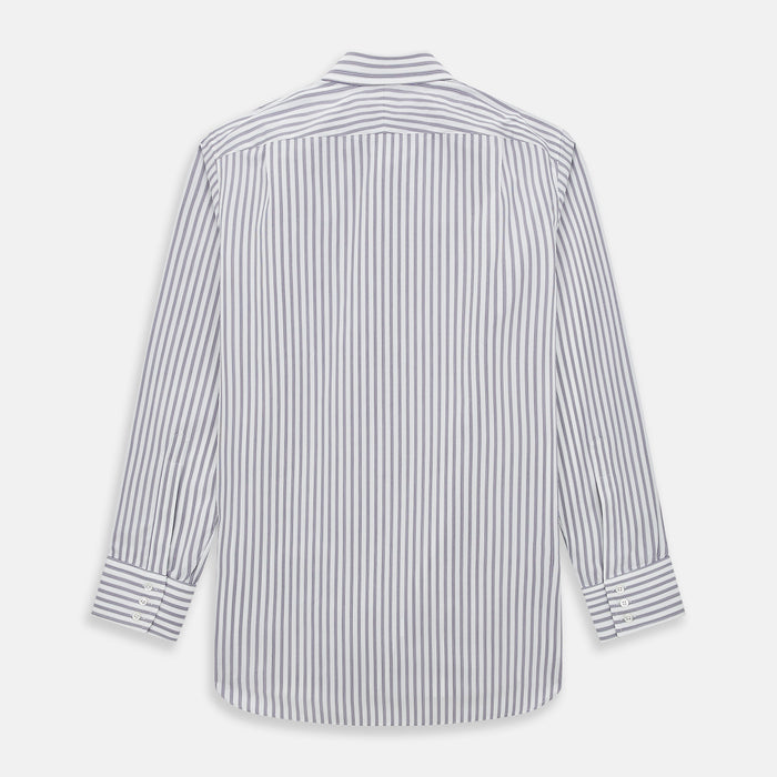 Purple Multi Stripe Mayfair Shirt Image 2