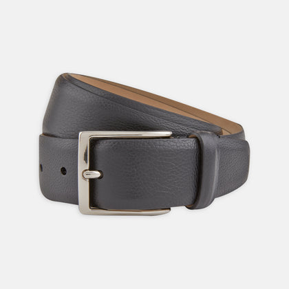 Grained Classic Dress Belt