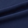 View 7 of product Turnbull & Asser Navy Silk Pyjama Set, laid flat on a white background, includes a long-sleeve button-up shirt with chest pocket and drawstring pants.