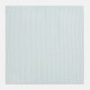 View 3 of product The Turnbull & Asser Sage Green Shadow Grid Check Hand-Rolled Handkerchief features a grid of small squares and hand-rolled edges, shown neatly folded on a white background.