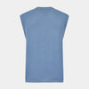 Pale Blue Fine Merino V-Neck Vest