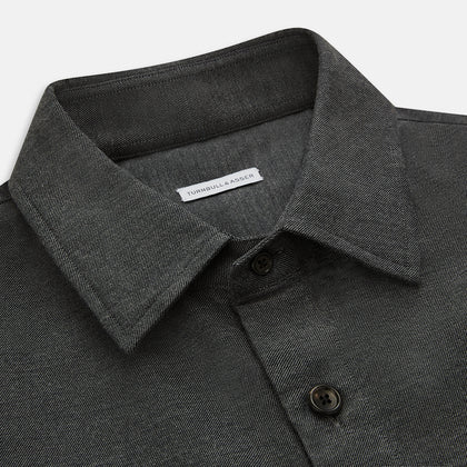 Charcoal Melange Hampstead overshirt