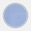 View 1 of product Turnbull & Asser's Blue Prince of Wales Check Cotton Fabric features a circular blue and white Glen plaid design with a gray border on a white background.