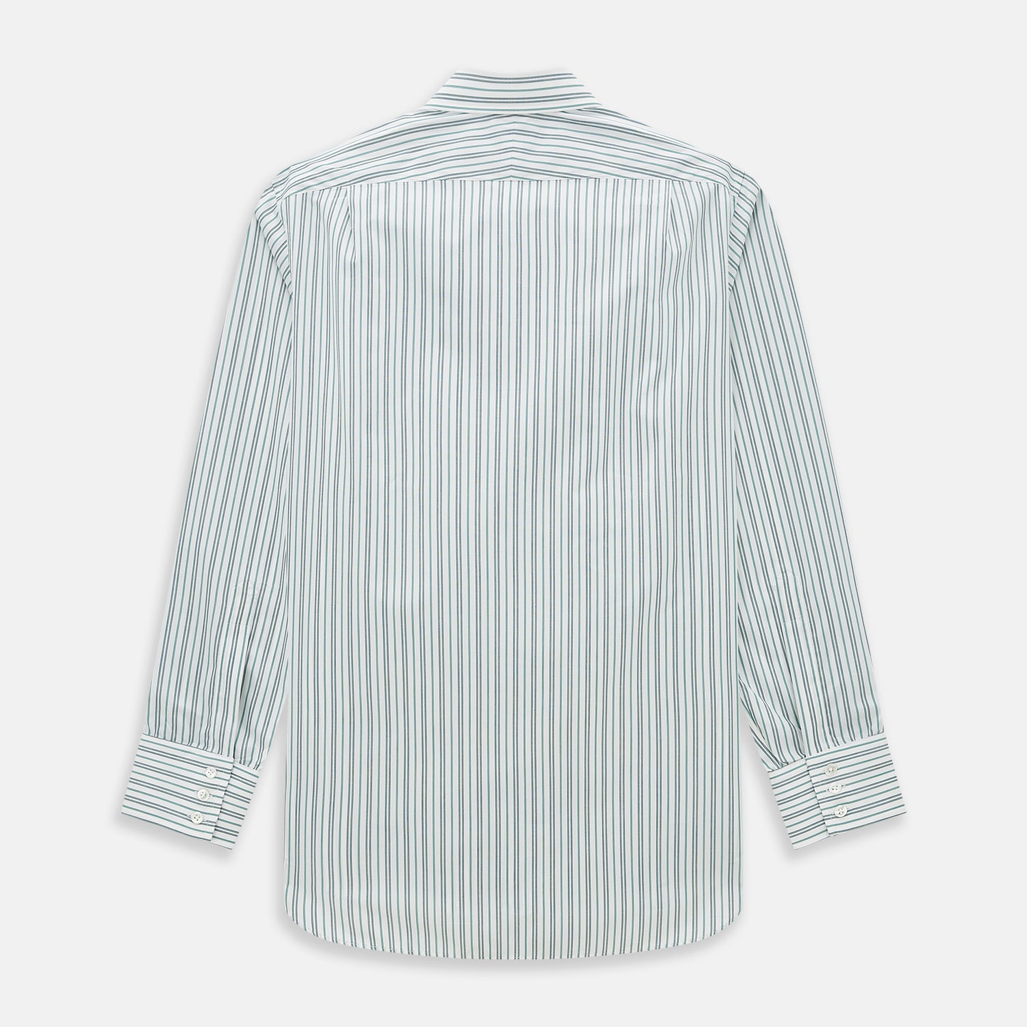 Forest Green Multi Stripe Mayfair Shirt