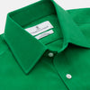 Green Sandwashed Silk Regular Fit Mayfair Shirt