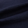 View 5 of product The Turnbull & Asser Navy Linen Twill Waistcoat is a sleeveless V-neck vest featuring two zippered side pockets and a chest pocket, shown on a plain white background.