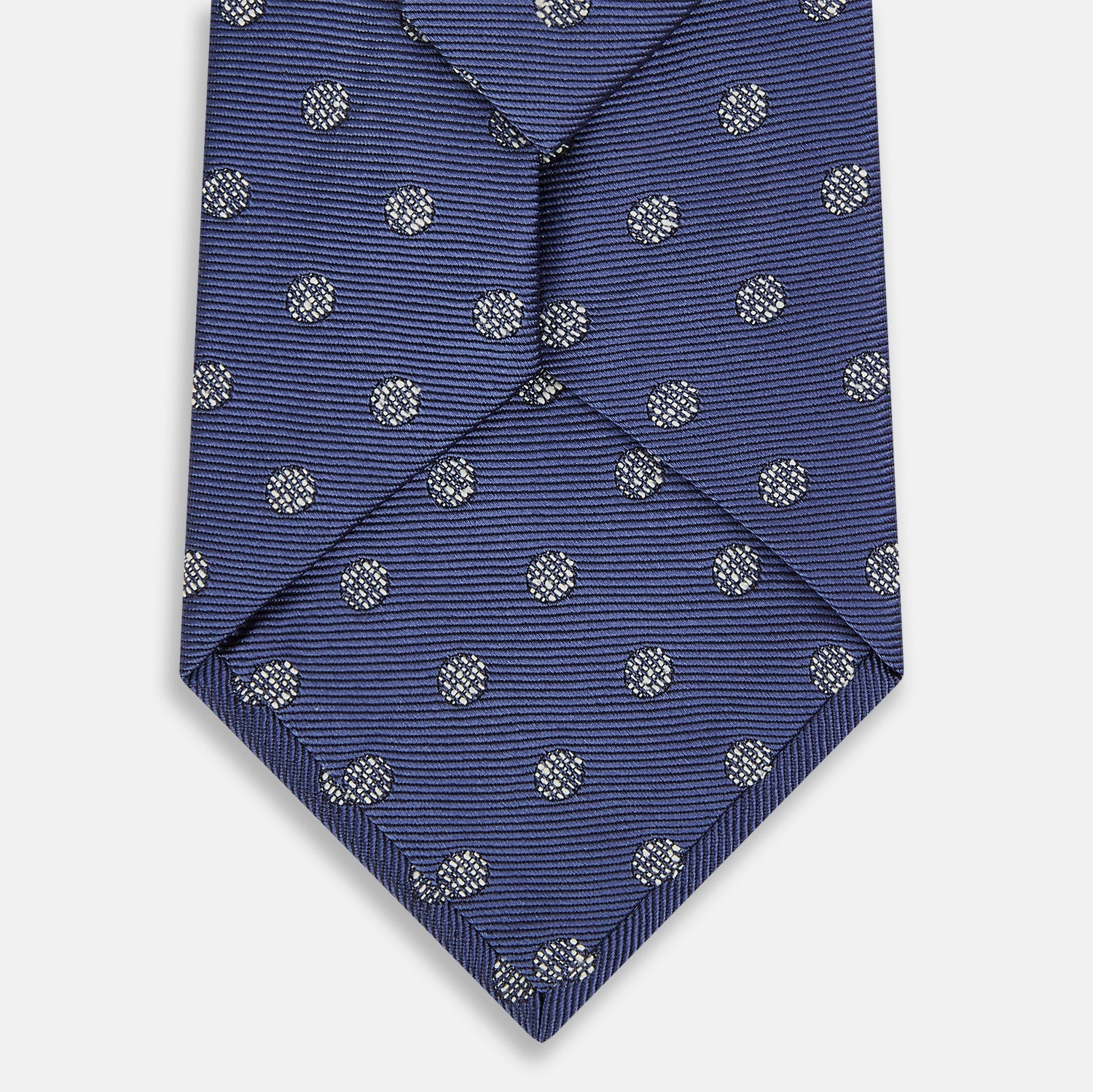 Image 3 of product Navy Circle Silk Tie