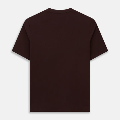 Burgundy Short-Sleeve T-shirt Image 2