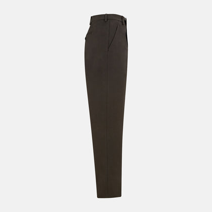 Moss Green Henry B Trousers Image 3