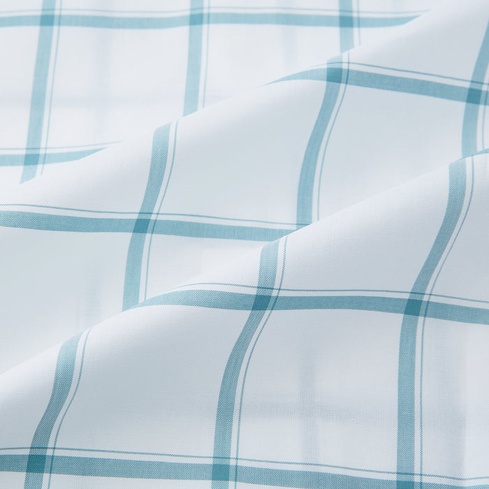 Sage Grid Check Mayfair Shirt Image 5