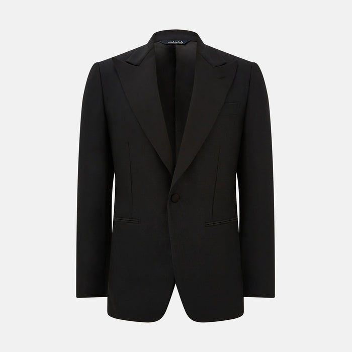 Black Single Breasted Dinner Suit Image 10