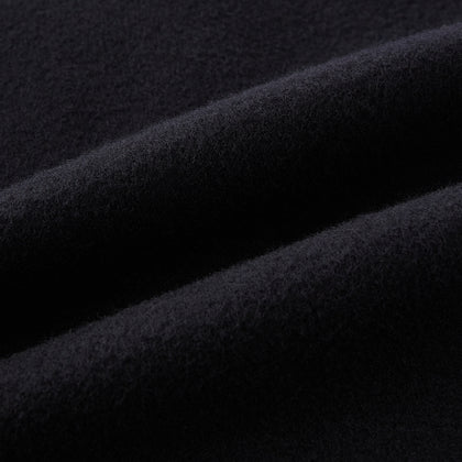 Navy Apsley Single-Breasted Caban Coat Image 4