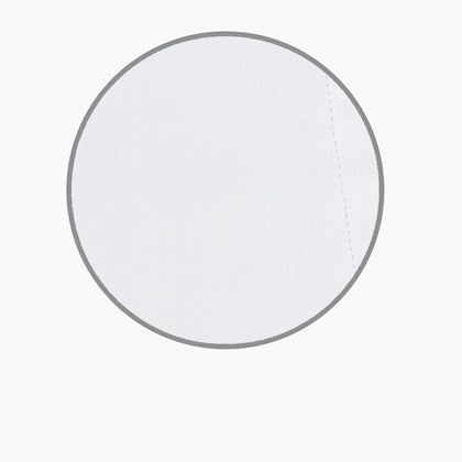 White Herringbone Sea Island Quality Cotton Fabric Image 2