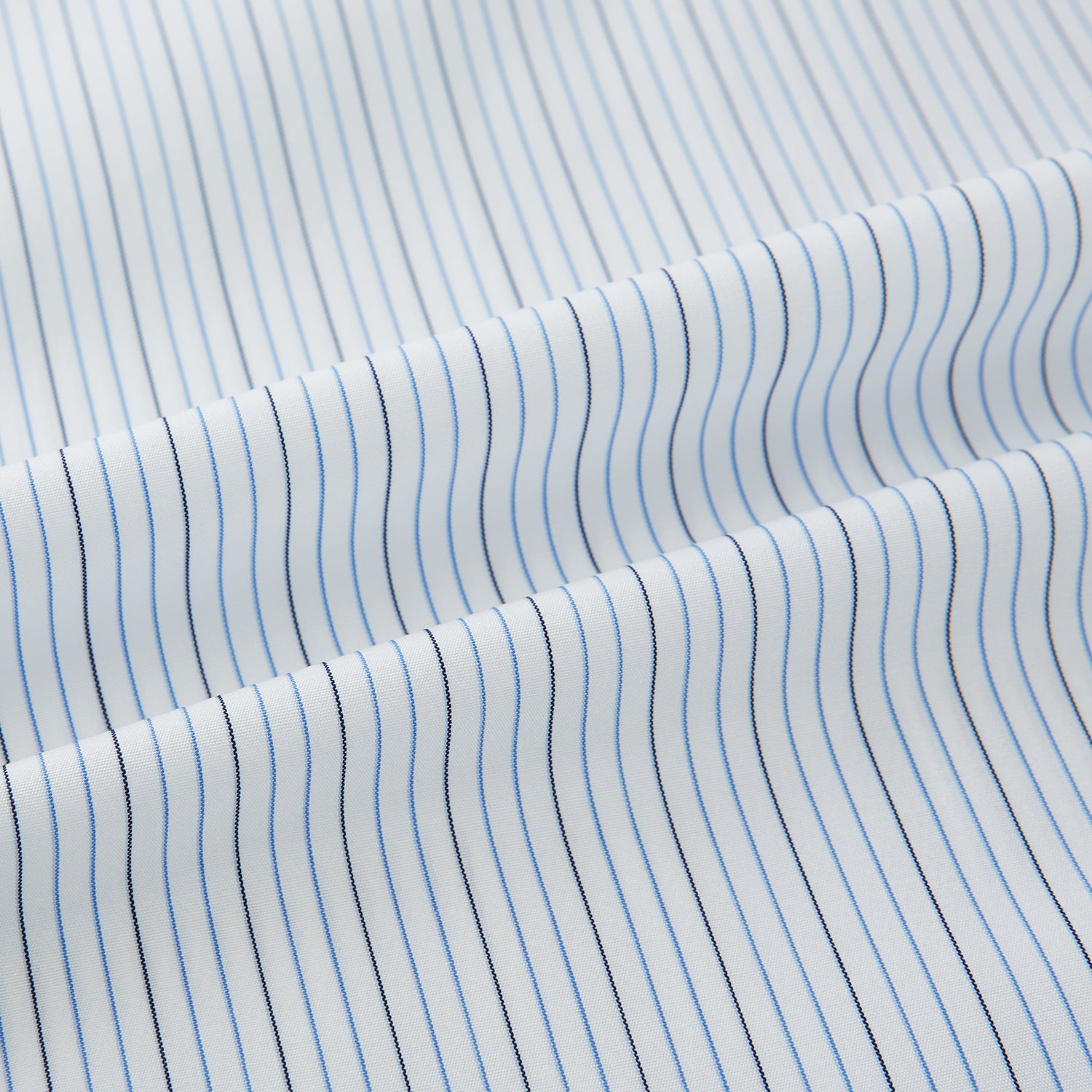 Image 6 of product Navy and Blue Pinstripe Mayfair Shirt