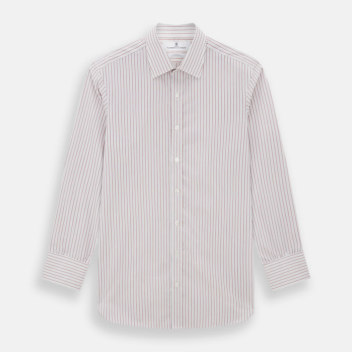 Red Graph Check Mayfair Shirt