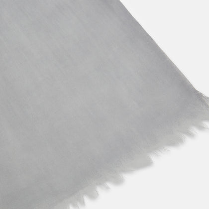 Grey Cashmere Scarf