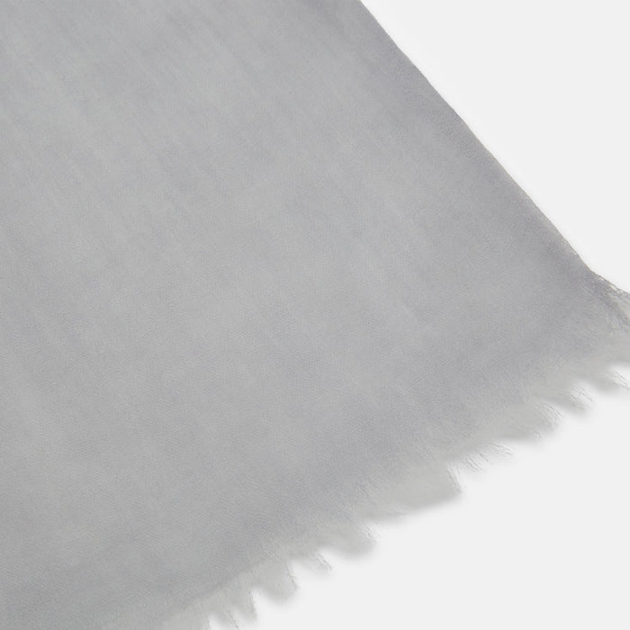 Grey Cashmere Scarf Image 1
