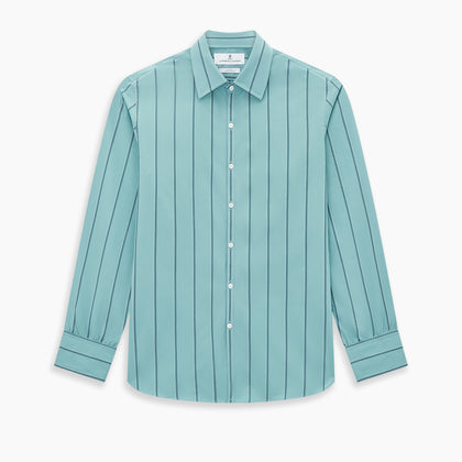 Sage Track Stripe Westminster Shirt Image 8