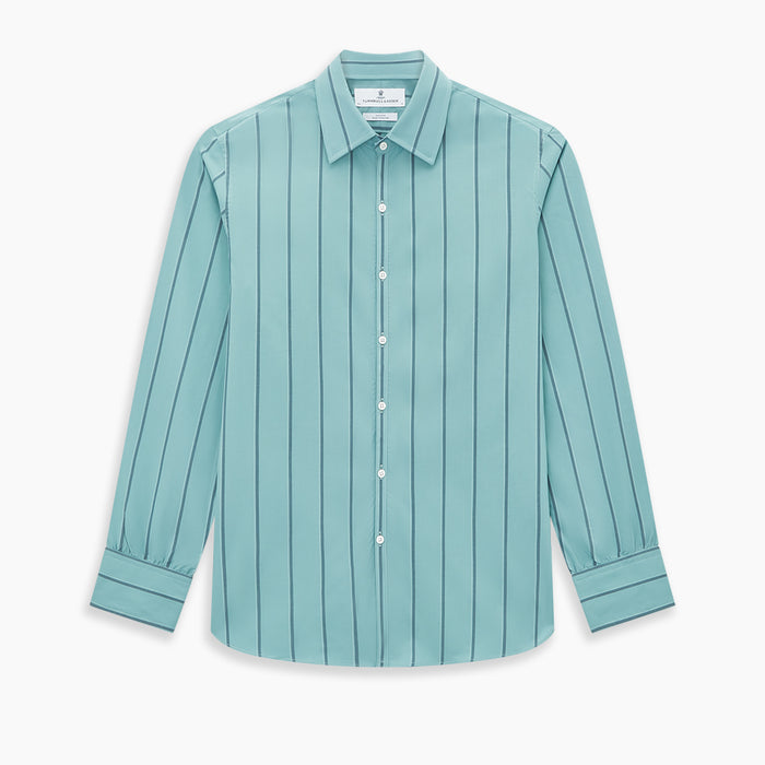 Sage Track Stripe Westminster Shirt Image 8