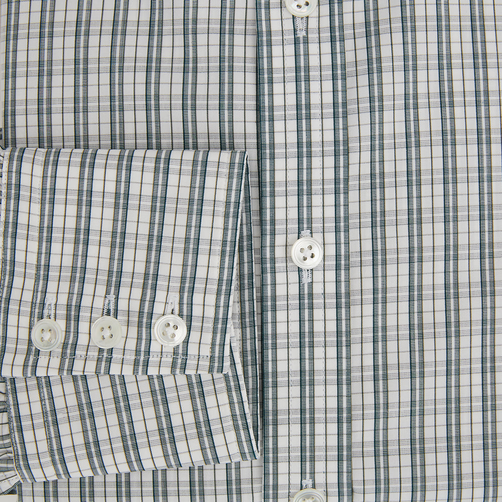 Forest Green Multi Check Mayfair Shirt